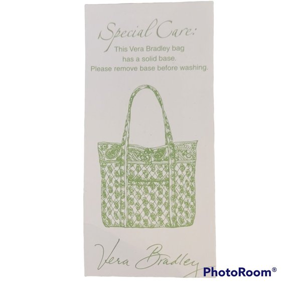 Vera Bradley Quilted Shoulder Tote -Retired Autumnal Puccini Pattern NEW - Picture 10 of 11